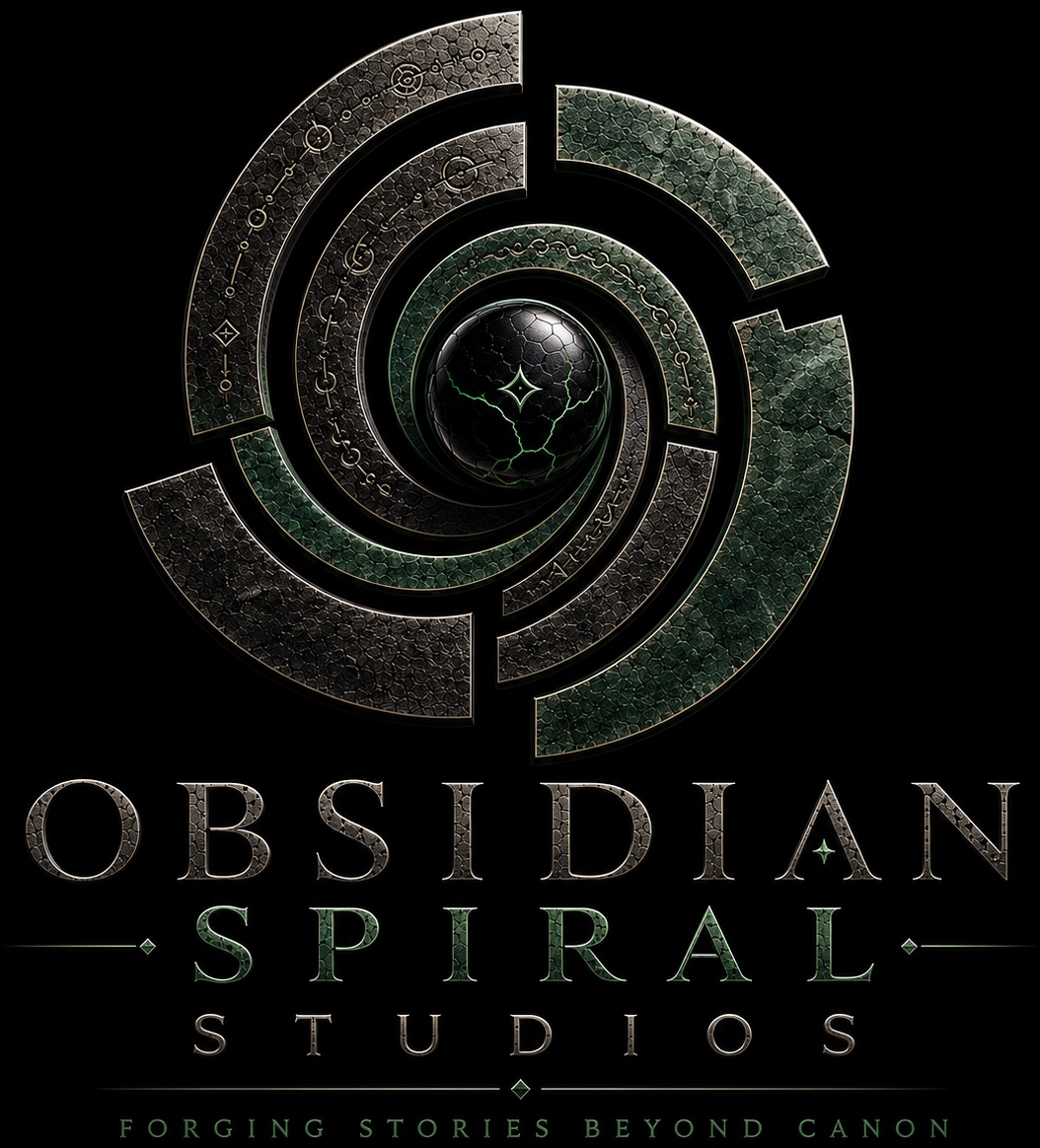 Obsidian Spiral Studios logo